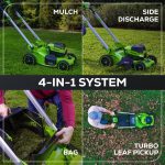 Greenworks 60V 21″ Self Propelled Lawn Mower with (1) 8.0 Ah Battery & Rapid Charger 2546402 - Image 4