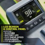 80V Max HP Lithium 54″ Brushless Electric Zero Turn Lawn Mower - Image 15