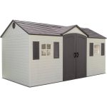 Lifetime 15 ft x 8 ft Garden Storage Shed