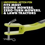 Brushless 80V Hp 46-Inch Cordless Lawn Tractor Battery Powered - Image 13