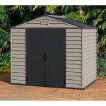 DuraMax StoreMax Plus 10.5 × 8 ft Vinyl Storage Shed with Moulded Floor - Image 5